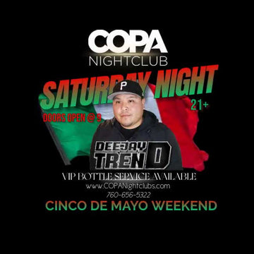 COPA Night Club - SAT Night DJ TREN-D for May, 2024