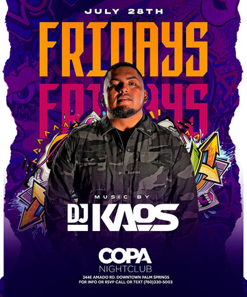 COPA-night-club-DJ-kaos-Friday-event