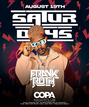 COPA NIGHT CLUB SAT NIGHT - DJ FRANK ROTH at AUG, 19