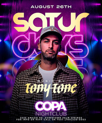 COPA NIGHT CLUB SAT NIGHT - DJ TONYTONE at AUG, 26