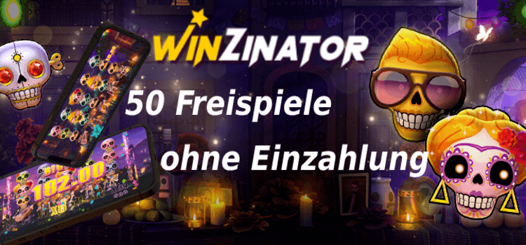 Winzinator Casino 50 Freispiele ohne Einzahlung